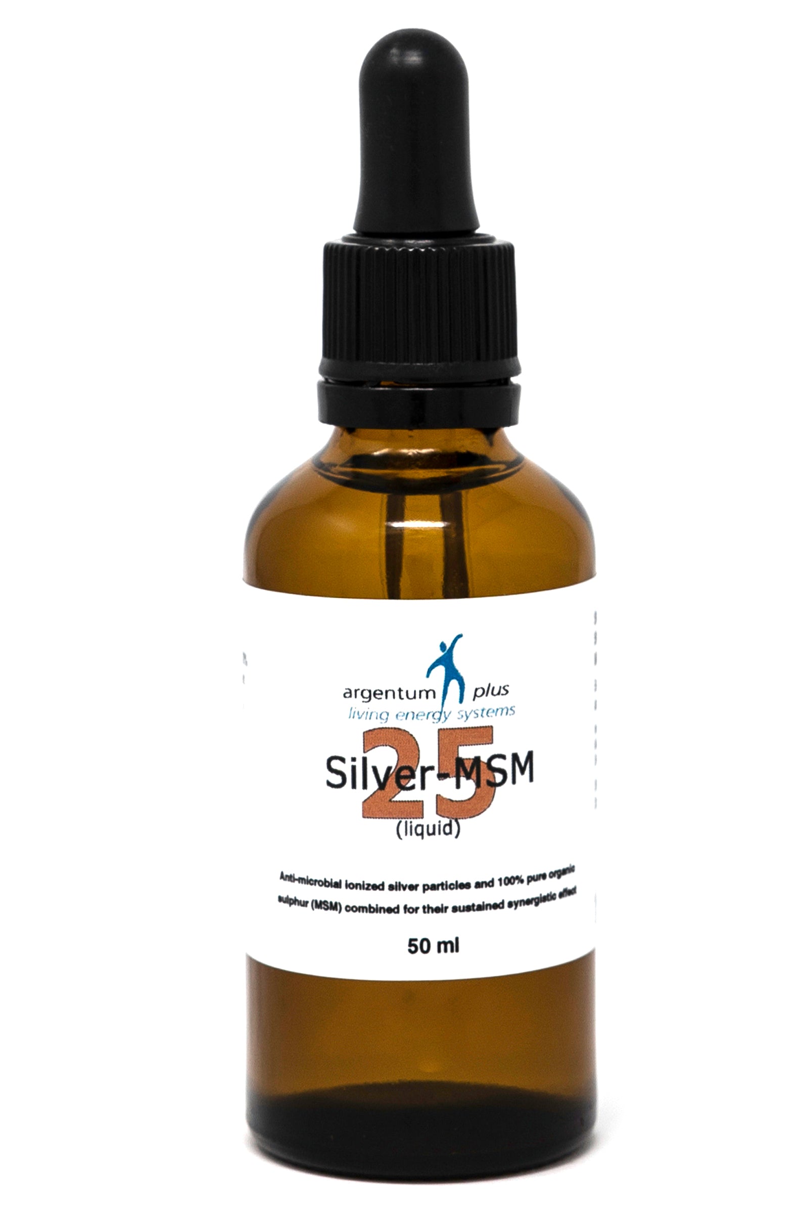 Silver-MSM 25ppm (Liquid) 50ml Dropper